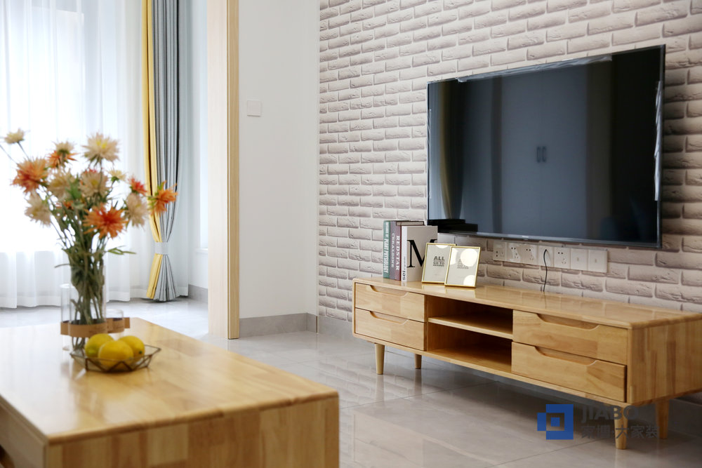 誠發(fā)錦城三室兩廳北歐風(fēng)格裝修效果圖 2電視背景.jpg