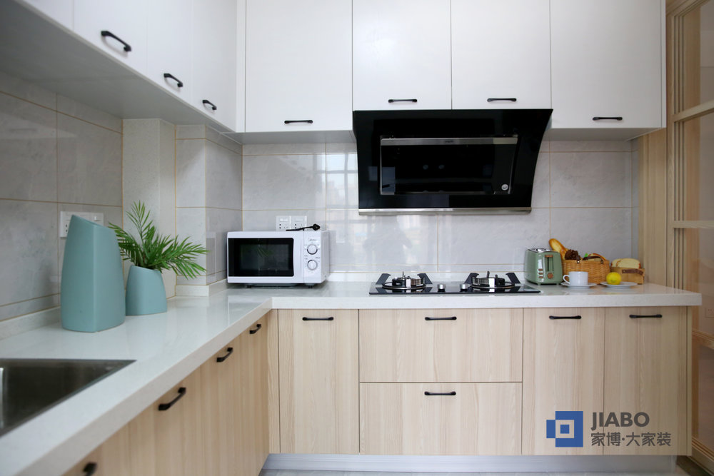 誠發(fā)錦城95㎡三室兩廳裝修效果圖 6廚房.jpg