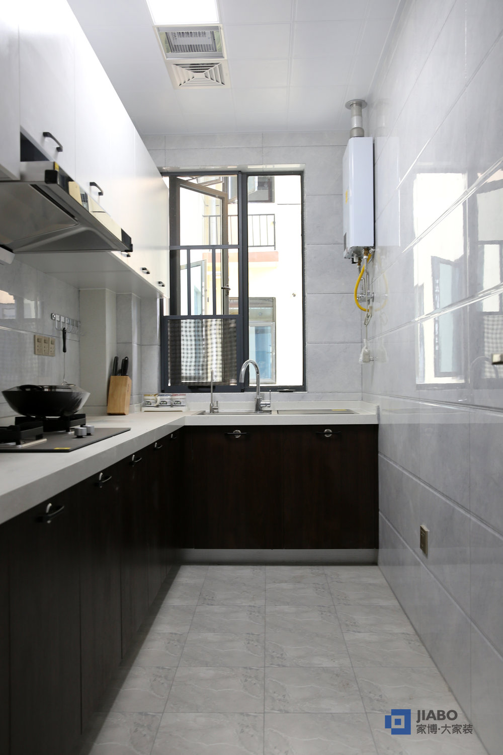 桂花城121㎡三室兩廳裝修效果圖 6廚房.jpg