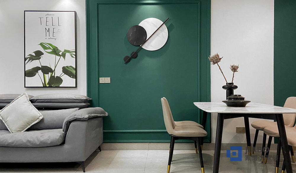 荷塘觀邸三室兩廳北歐風(fēng)格裝修方案 客廳.jpg