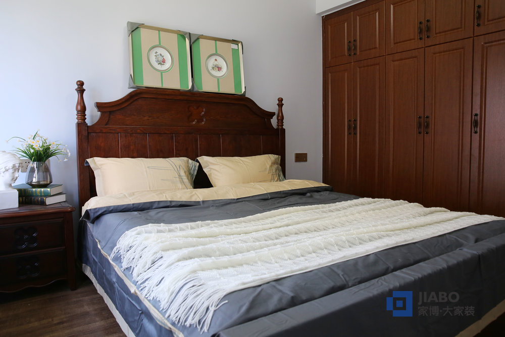 春藤小鎮(zhèn)87㎡兩室兩廳裝修效果圖 臥室.jpg