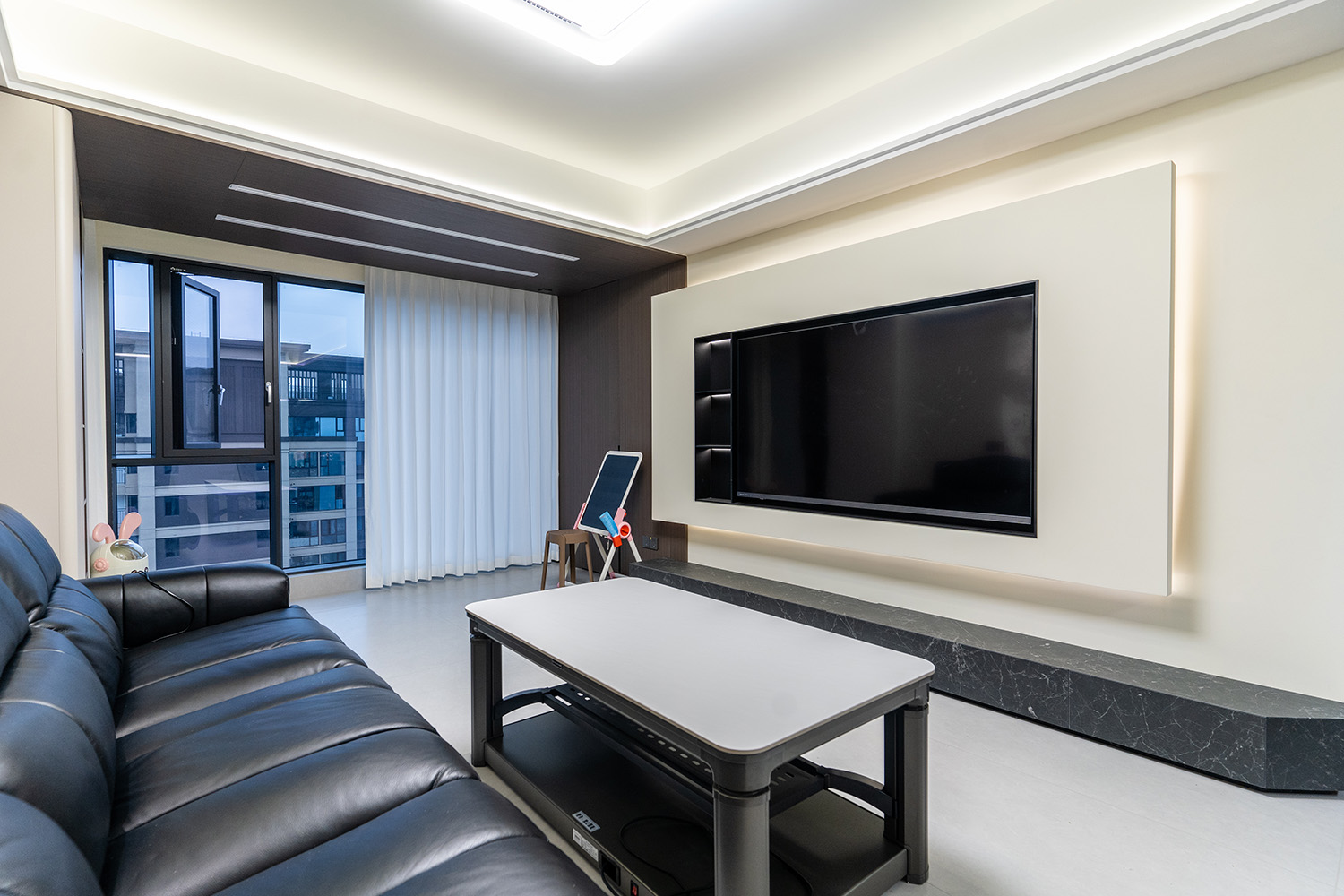 株洲家博整裝建發(fā)央著小區(qū)115㎡ 現(xiàn)代風(fēng)格裝修賞析